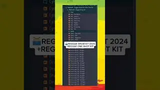 (100% ROYALTY FREE) Reggae Drum Kit 2024