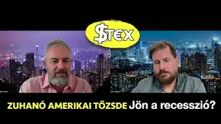 STEX: Zuhanó amerikai tőzsde - jön a recesszió?