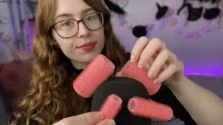 ASMR - Hair Rollers Mic Scratch | NO TALKING