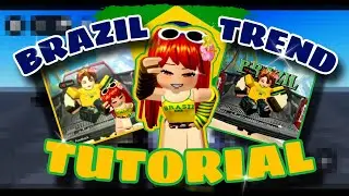 BRAZIL TREND TUTORIAL 🇧🇷 ROBLOX CAPCUT TUTORIAL ✨ TRENDING EDIT bbno$ || COME TO BRAZIL 🔥 