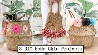 DIY Boho Chic Room Decor and Shoulder Bag - Cute DIY Ideas