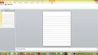 How to Create A Lined KDP Ready Notebook Interior With Microsoft Powerpoint