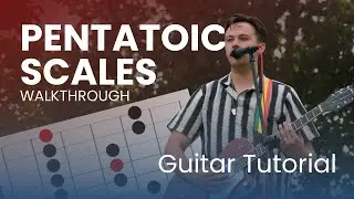 Unlock the ENTIRE Guitar Neck with 5 Pentatonic Shapes (Major & Minor Scales Tutorial)