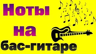 [Урок] Ноты на грифе бас-гитары