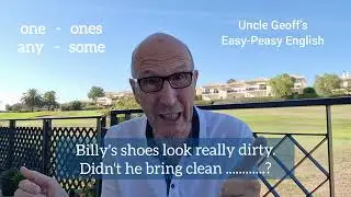 SUBSTITUTIONS IN ENGLISH GRAMMAR - English Lessons with Uncle Geoff
