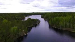 Озёра Карелии на каяке aquamarina tomahawk air и Mavic air 2