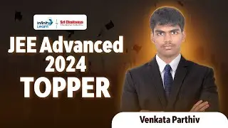 Venkata Parthiv JEE Advanced 2024 Topper | About His Preparation with Sri Chaitanya | #jeeresults