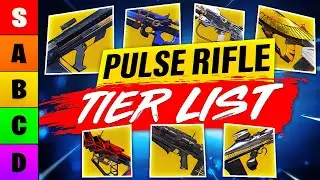 I Ranked Every EXOTIC Pulse Rifle in a Tier List