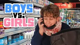 Boys vs. Girls - Buying Shampoo