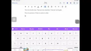 iPad Accessibility for Writing Support with Fuel Ed