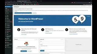 Website + Blog setting