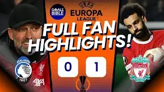 LIVERPOOL CRASH OUT! ATALANTA 0-1 LIVERPOOL