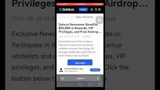 Gate.io Newcomers' Gala kicks off! 20,000$ Reward 🤑