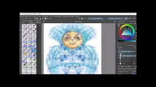 Reflejos y manchas, técnica para crear piezas artísticas.