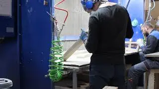 Ручная шлифовка элементов