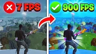 How to Boost FPS in Fortnite Chapter 6!📈 (1000+ FPS Guide Low-End PC)