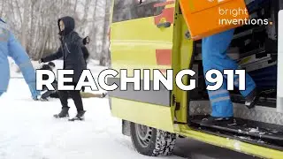 How does a deaf person call 911?