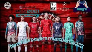 PES 2021 | NEW KITS BAYERN MUNCHEN FC 2022 \ 23 - SIDER & CPK || DOWNLOAD  _  SOMAA | PES MASTER