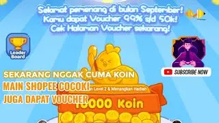 Shopee Cocoki Menang Hari Ini Full (9 September 2023)