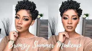 Bronze & Gold Summer Makeup Tutorial