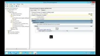 Prevent access to registry editing via GPO