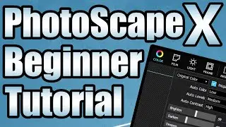 PhotoScape X Beginner Tutorial!