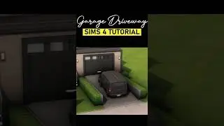 Garage Driveway PART 2 | The Sims 4 Tutorial 