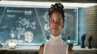 Shuri Introduce New 'Sneakers' And 'Suit' To T'Challa Scene - Black Panther (2018) HD