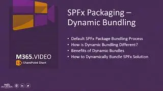 Dynamic SPFx Package Bundling