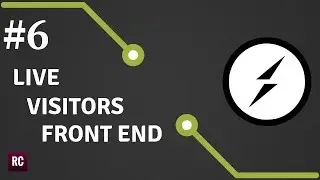 Socket.io & WebSockets #6 -  Live Visitors  Front End Part 2