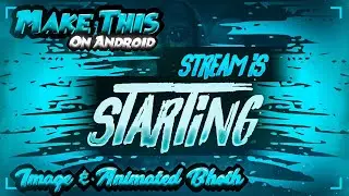 How To Make Simple Stream Starting On Android | EDITING CLUB |