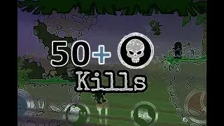 World Record (50+) Kills : mini militia Gameplay #2