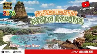 PANTAI PAPUMA JEMBER SEKEREN INI?! Pasir Putih, Batu Ikonik & Info Biaya Lengkap