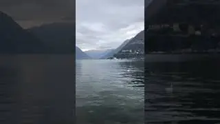 Flying on Como Lake - Italy