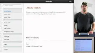 Textbooks Glossary for iBooks 2 in iOS 5 for iPad