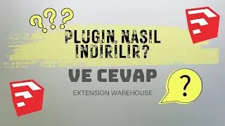 Sketch Up Extension Warehouse Plugin Yükleme | Plugin İndirme-Yükleme 