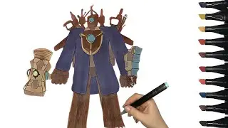 SKIBIDI TITAN CAMERA MAN Drawing