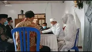 Akad nikah... Alhamdulillah SAH
