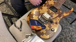 Electric Guitar String Change Tutorial - Floating Bridge - Ibanez RG Prestige