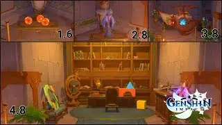 Genshin Impact Hidden 1.6, 2.8, 3.8 memorabilia in 4.8