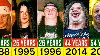 Corpsegrinder of Cannibal Corpse Transformation From 17 to 54 Years Old