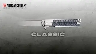 ArtisanCutlery Classic Folding Knife - G10 Handle S35VN Blade
