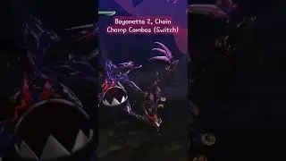 Mixing weapons with Bayo #gaming #nintendo #nintendoswitch #bayonetta #bayonetta2 #capcom #shorts