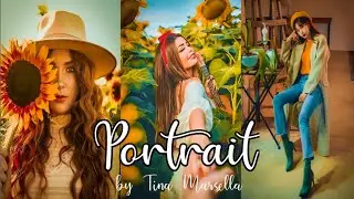 How To Edit Portrait Preset - Lightrooom Mobile Free DNG | It's Sella