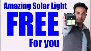 Amazing Solar Light Free Giveaway