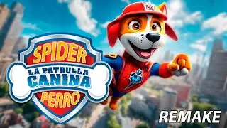 Chase de la PATRULLA CANINA se convierte en SPIDERMAN