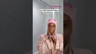 Kharyzma4u: How To KEEP HAIR DRY When Swimming 🏊🏾‍♀️  