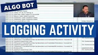 C# Algo Trading Bot - Easy Logging Routine