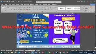 CS401 Assignment 2 100% Correct Solution 2024, CS401 Assignment 2 solution 2024, CS401 Assignment 2
