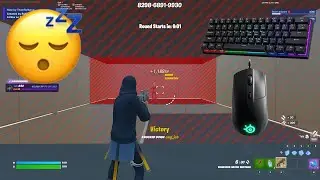 Fortnite Keyboard ASMR Chill🤩 Piece Control 1v1🏆Satisfying Keyboard Fortnite